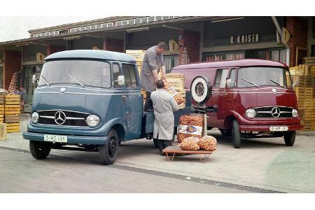 Mercedes Sprinter Generationen 1955 bis 2019