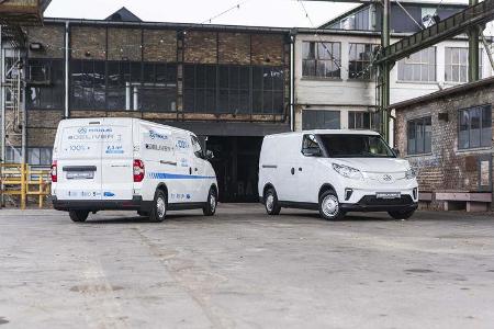 Maxus eDeliver 3 Elektro Kastenwagen Transporter Premiere