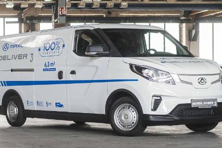 Maxus eDeliver 3 Elektro Kastenwagen Transporter Premiere