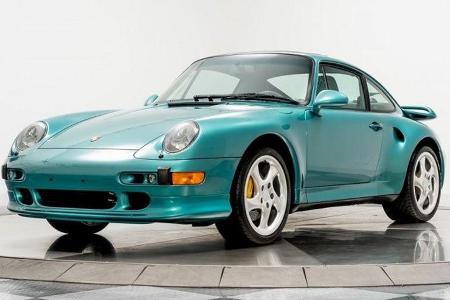 Porsche 911 Turbo S Coupe 1997 Wimbledon Green