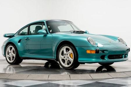 Porsche 911 Turbo S Coupe 1997 Wimbledon Green