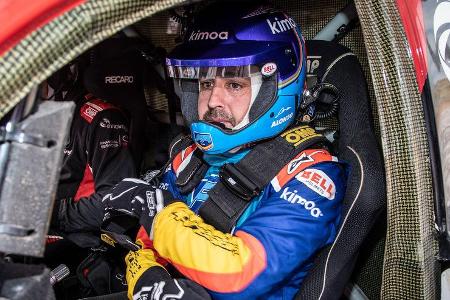 Fernando Alonso - Toyota Hilux - Rallye Raid - Test 2019