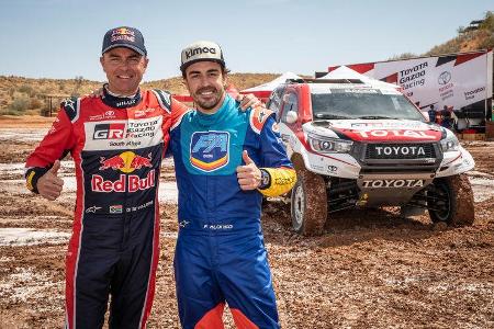Fernando Alonso - Toyota Hilux - Rallye Raid - Test 2019