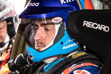 Fernando Alonso - Toyota Hilux - Rallye Raid - Test 2019