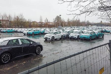 VW ID.3 Produktion Halde