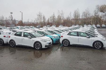 VW ID.3 Produktion Halde