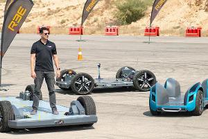 Flexible Plattform für Elektroautos