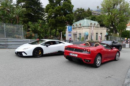 Lamborghini - Ferrari - Carspotting - GP Monaco 2019