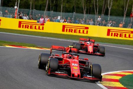 Charles Leclerc - Ferrari - GP Belgien 2019 - Spa-Francorchamps