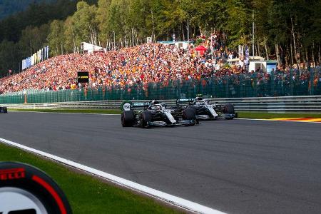 Hamilton - Bottas - Mercedes - GP Belgien 2019 - Spa-Francorchamps