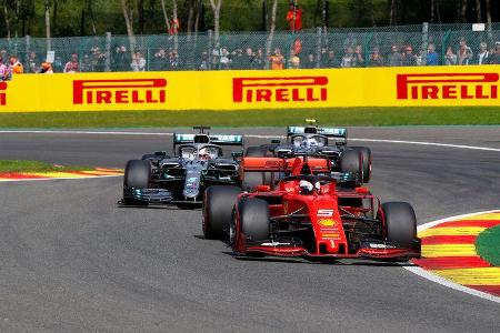 Sebastian Vettel - Ferrari - GP Belgien 2019 - Spa-Francorchamps
