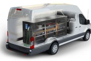 Der Ford Transit mit 192 kWh-Batterie