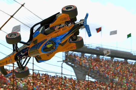 Virtuelle IndyCar-Serie - Indianapolis - 2020
