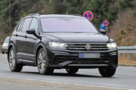 Erlkönig VW Tiguan Facelift 2020