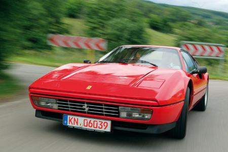 Ferrari 328, Frontansicht