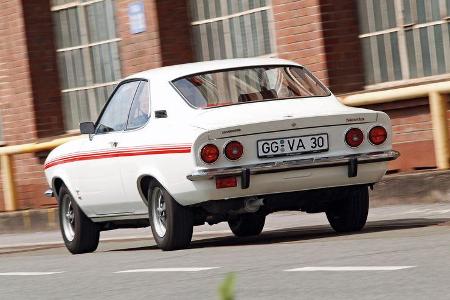 Opel Manta, Heckansicht