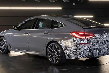 BMW 6er GT Facelift Teaserbilder