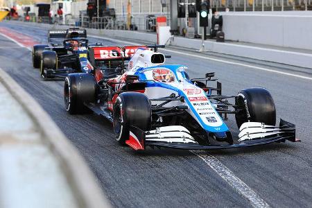 George Russell - Williams - F1-Test - Barcelona - 28. Februar 2020