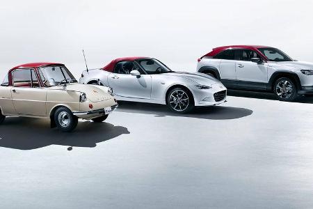 100 Jahre Mazda Jubiläum Sondermodelle 2020 MX-5