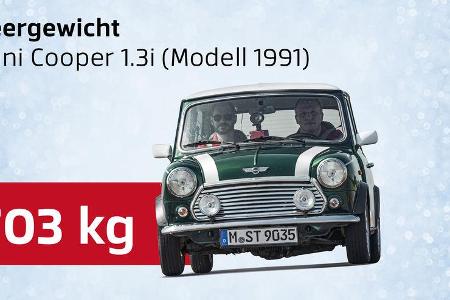 Unsere Daten des Jahres, Leergewicht