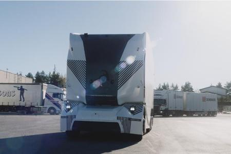 Enride T-Pod autonomer LKW