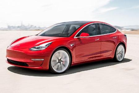 Tesla Model 3, Exterieur