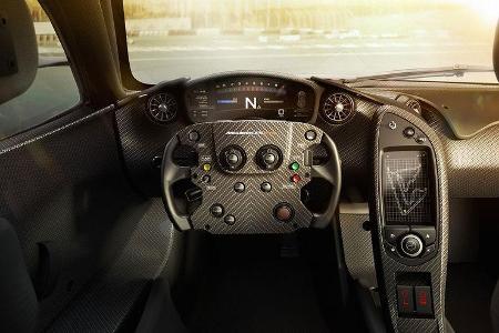 McLaren P1 GTR Cockpit