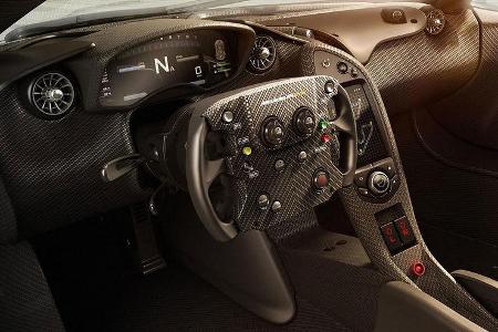 McLaren P1 GTR Cockpit