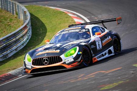Mercedes-AMG GT3 - Startnummer #6 - Black Falcon Team AutoArena Motorsport - SP9 Pro - VLN 2019 - Langstreckenmeisterschaft ...