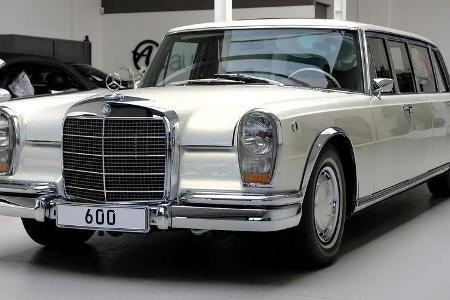 Mercedes 600 Pullman mit Maybach-Innenleben