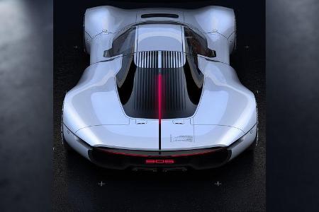 Porsche 906 Hommage Design Concept Render