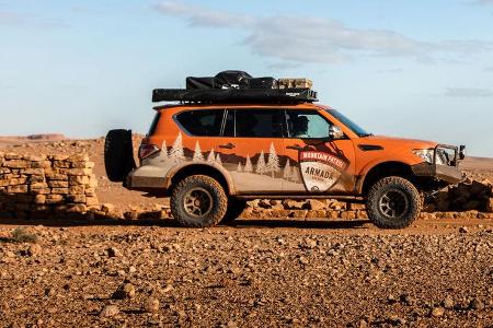 Nissan Armada Mountain Patrol Fahrbericht
