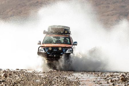 Nissan Armada Mountain Patrol Fahrbericht