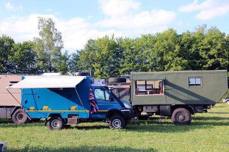 Messe Abenteuer Allrad Bad Kissingen 2015 – Wohnmobile in der Camp-Area