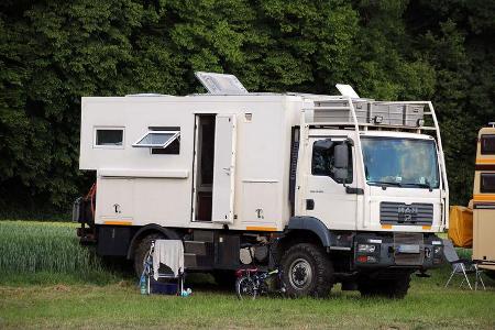 Messe Abenteuer Allrad Bad Kissingen 2015 – Wohnmobile in der Camp-Area