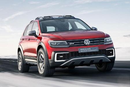 VW Tiguan GTE Active Concept Sperrfrist 10.1.