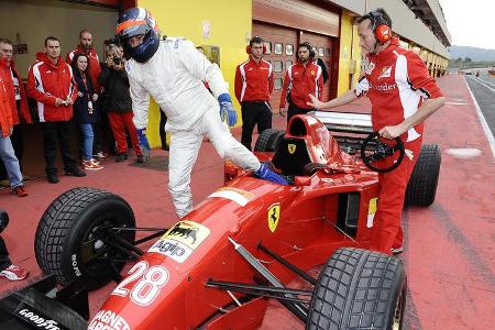 Gerhard Berger Ferrari Mondiali 2011 Mugello