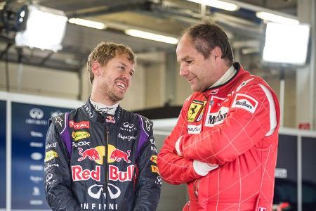 Gerhard Berger & Sebastian Vettel - Spielberg 2014
