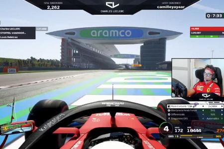 Charles Leclerc - Virtueller Grand Prix China 2020 Charles Leclerc - Virtueller Grand Prix China 2020