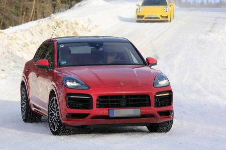 Erlkönig Porsche Cayenne Coupé GTS