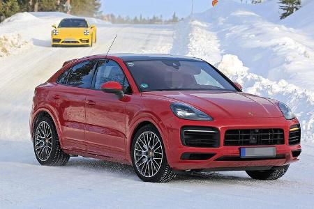 Erlkönig Porsche Cayenne Coupé GTS