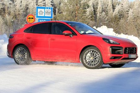 Erlkönig Porsche Cayenne Coupé GTS