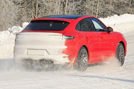 Erlkönig Porsche Cayenne Coupé GTS