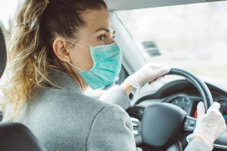 Autofahren mit Maske