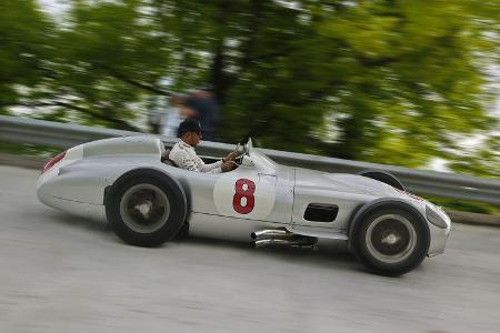 Lewis Hamilton & Stirling Moss - Monza - Mercedes - 2015