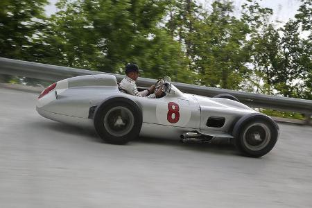 Lewis Hamilton & Stirling Moss - Monza - Mercedes - 2015