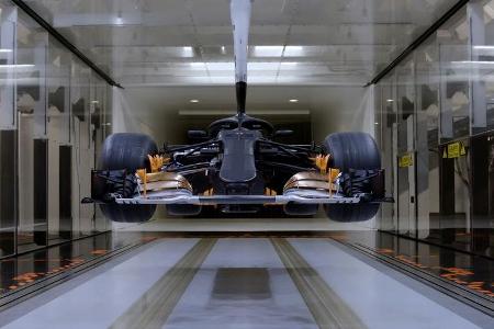 Mercedes F1 Windkanal