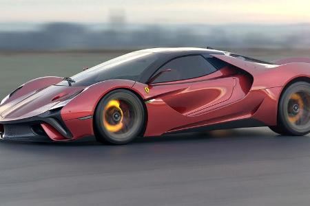 Ferrari Stallone Hypercar Design Concept
