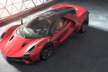 Ferrari Stallone Hypercar Design Concept