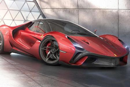 Ferrari Stallone Hypercar Design Concept